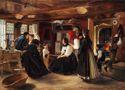 Hochzeitsvorbereitungen von Hermann Sondermann